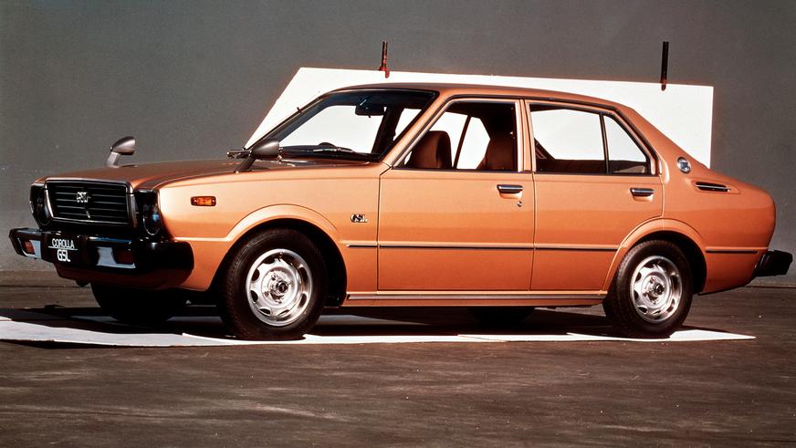 1974 год — Toyota Corolla третьего поколения