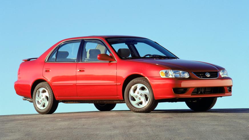 2001 год — Toyota Corolla девятого поколения