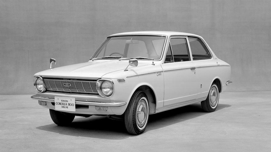 1966 год — Toyota Corolla первого поколения