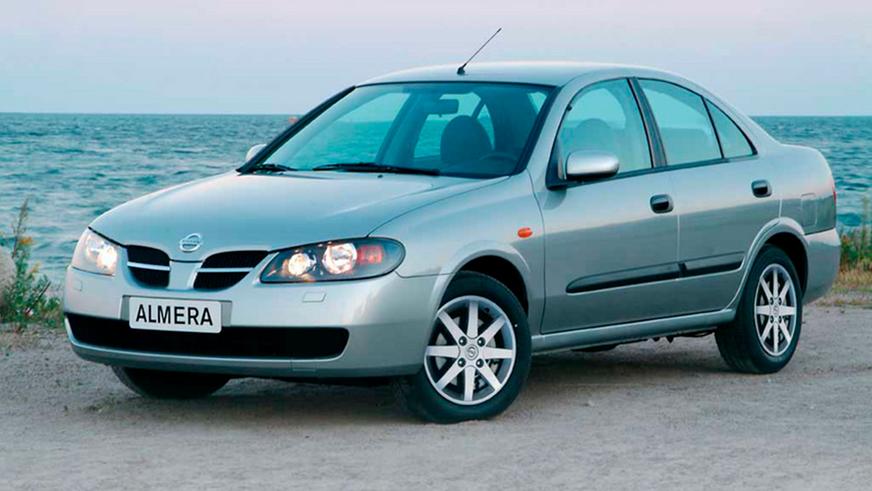 2003 год — Nissan Almera (N16) второго поколения (рестайлинг)