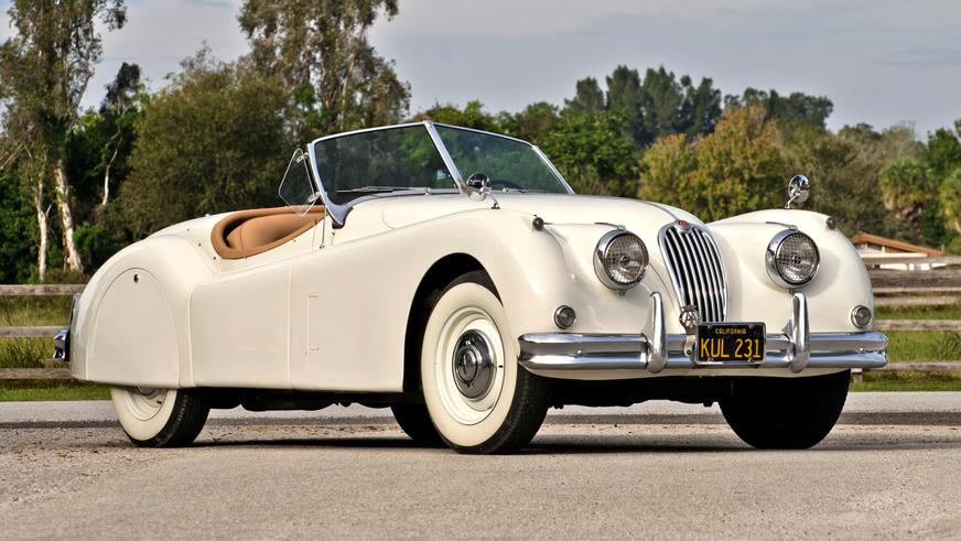 1955 год — Jaguar XK140