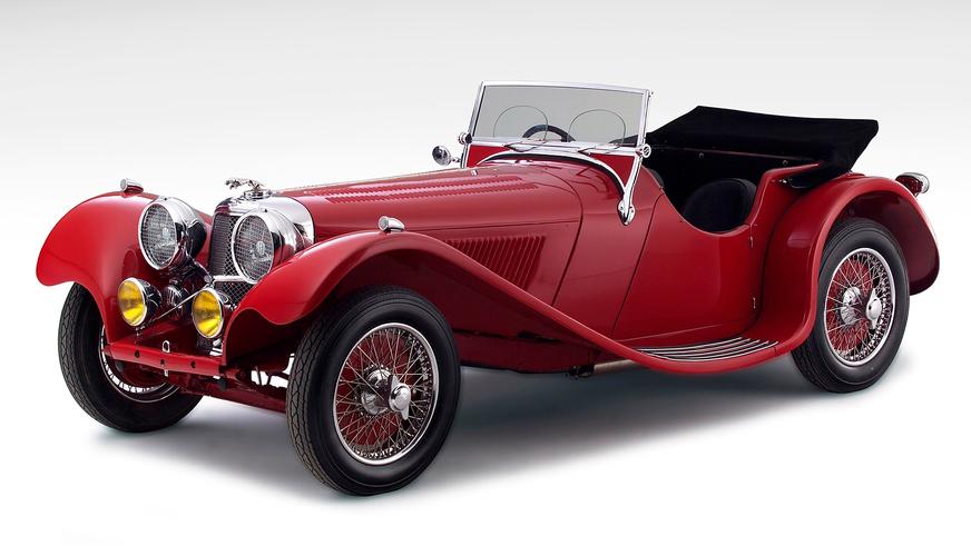 1936 год — Jaguar SS100