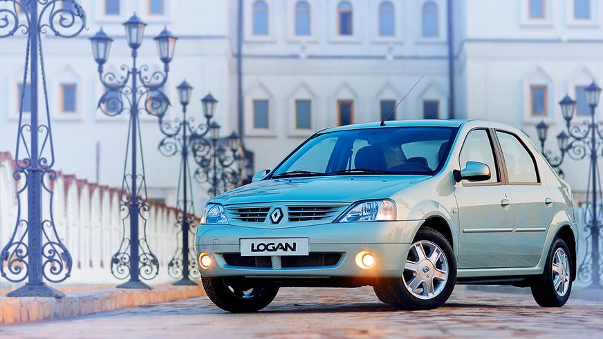 2004 год — Renault Logan первого поколения