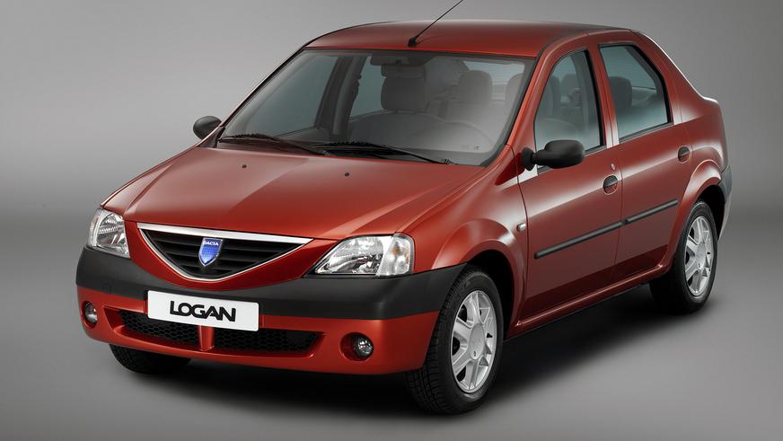 2004 год — Dacia Logan первого поколения