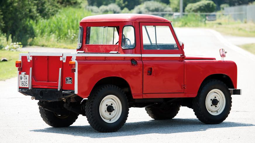 1972 год — Land Rover Series IIA