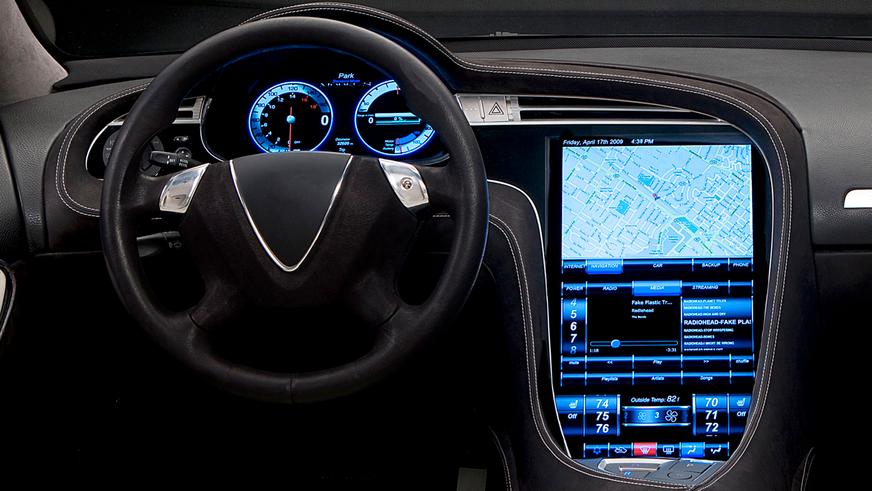 2011 год — Tesla Model S Alpha Concept