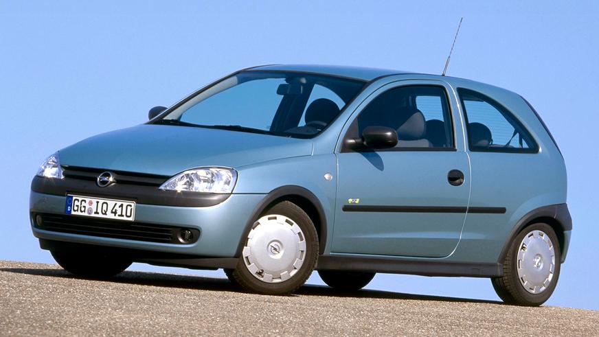 2000 год — Opel Corsa третьего поколения