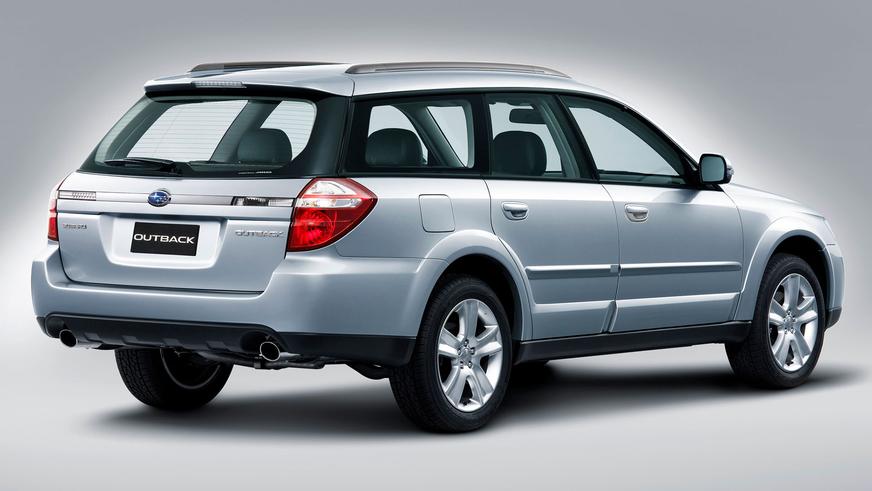 2006 год — Subaru Outback третьего поколения (рестайлинг)