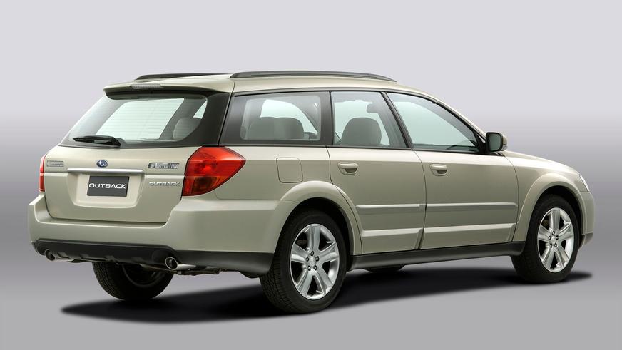 2003 год — Subaru Outback третьего поколения