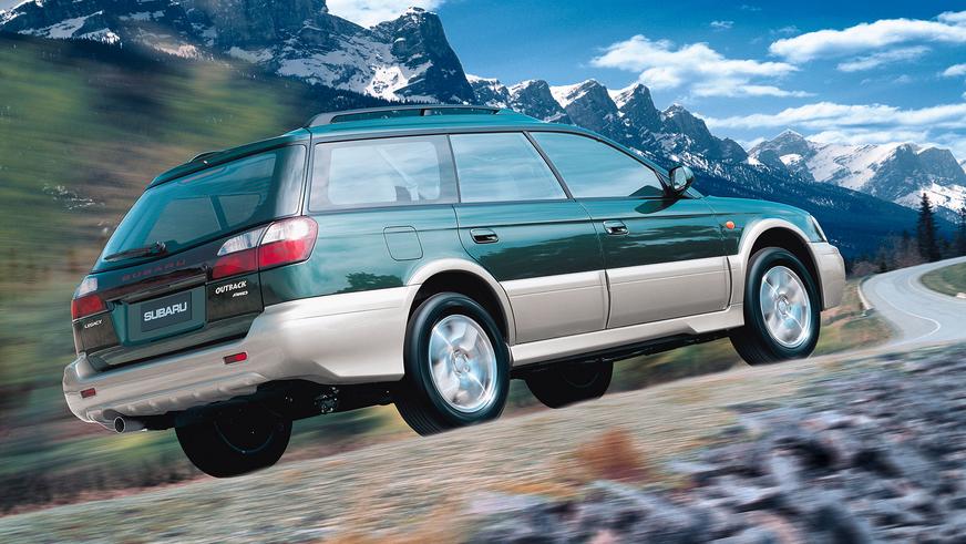 1998 год — Subaru Legacy Outback второго поколения