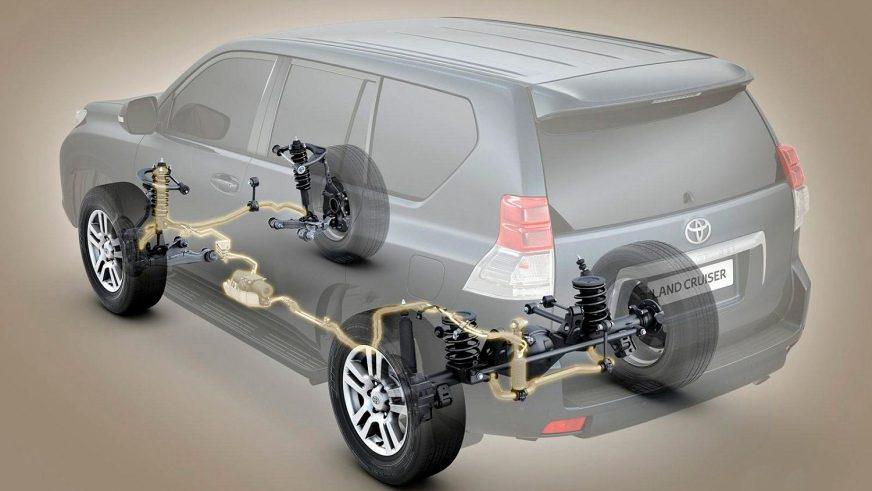 Toyota Land Cruiser Prado 150 - 2013 - шасси