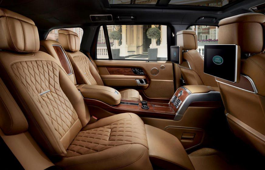Салон обновлённого Range Rover SVAutobiography