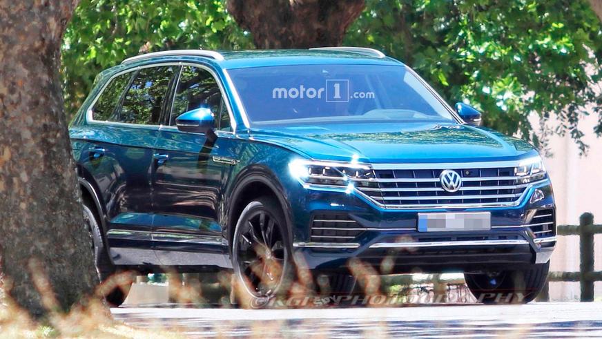 Шпионские снимки Volkswagen Touareg