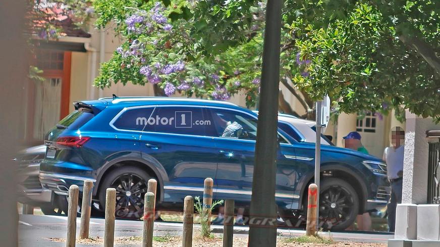 Шпионские снимки Volkswagen Touareg
