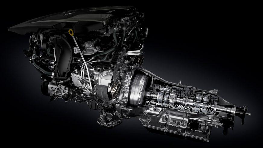 Lexus LS 500 - 2017 - двигатель