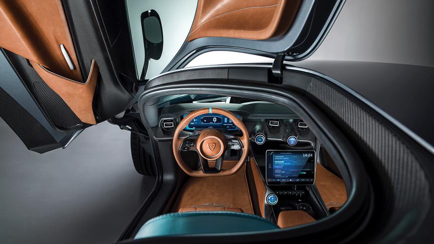 В Хорватии создали 1914-сильный электрический гиперкар