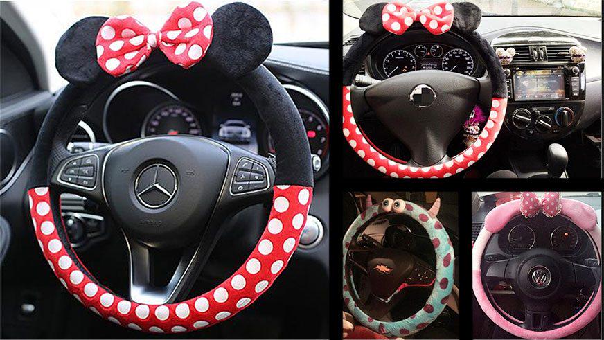 Чехол на руль с бантом