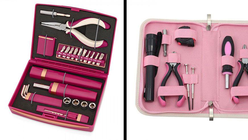 Розовый набор инструментов