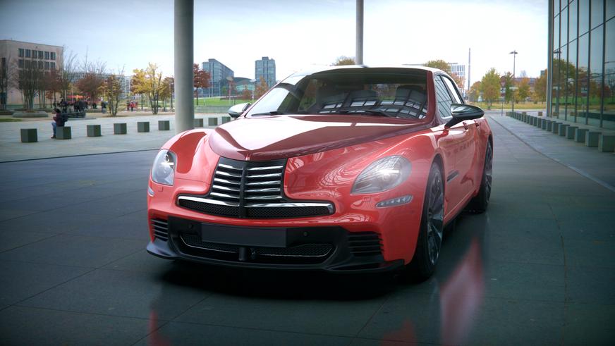 Дизайнер представил современный вариант ГАЗ-M20 «Победа»