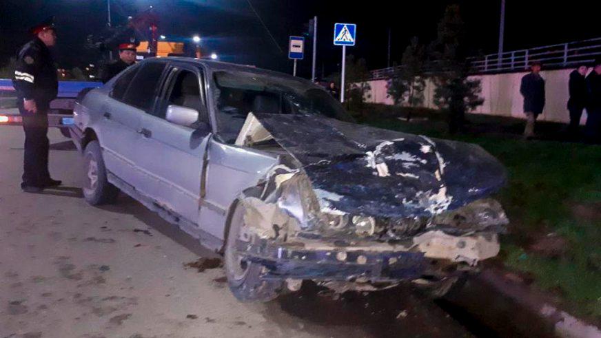 Opel Vectra разорвало в Шымкенте. Пострадали беременная и малыш