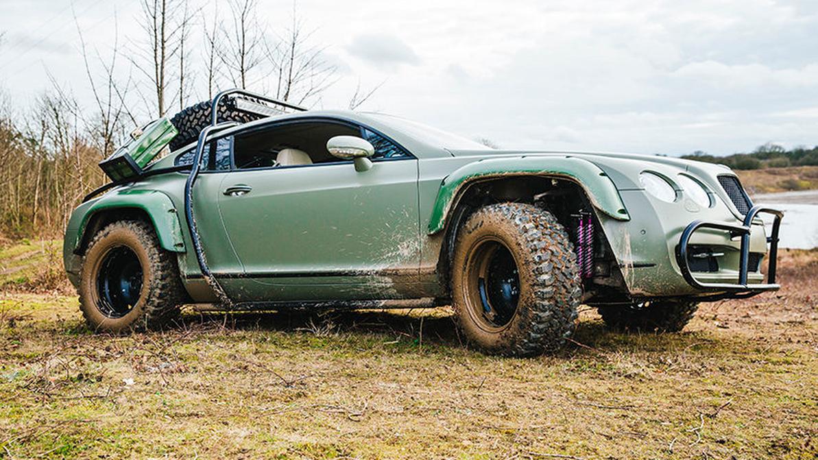 Bentley Continental GT, который построили в рамках телешоу Supercar Megabuild на канале National Geographic