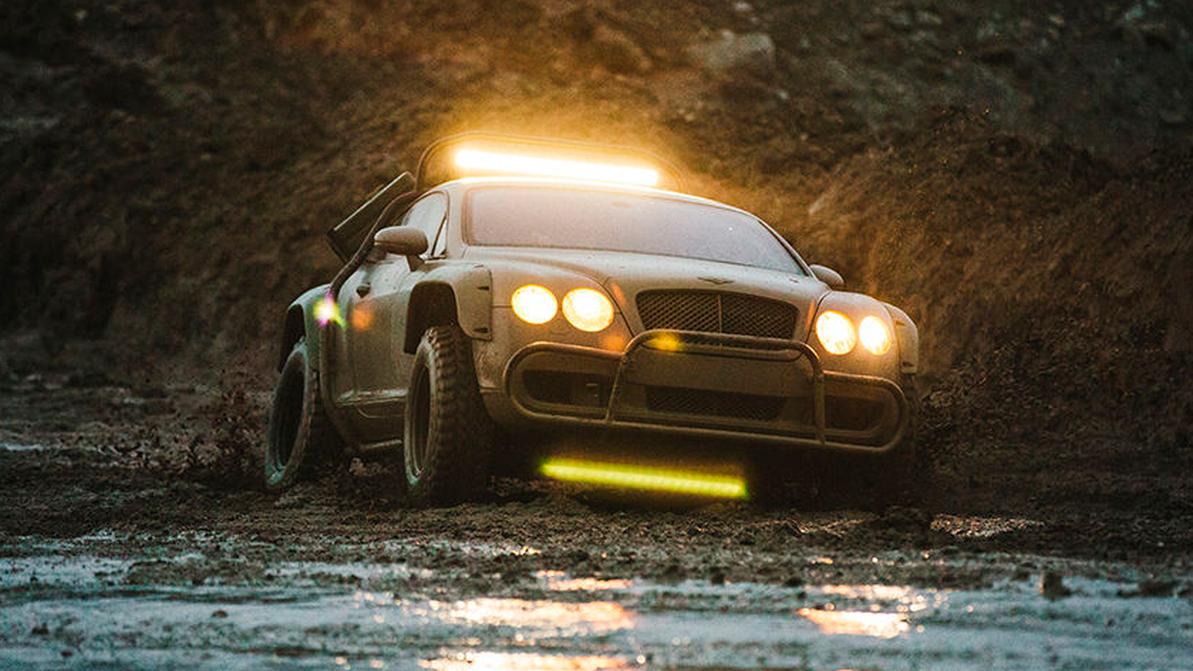 Bentley Continental GT, который построили в рамках телешоу Supercar Megabuild на канале National Geographic