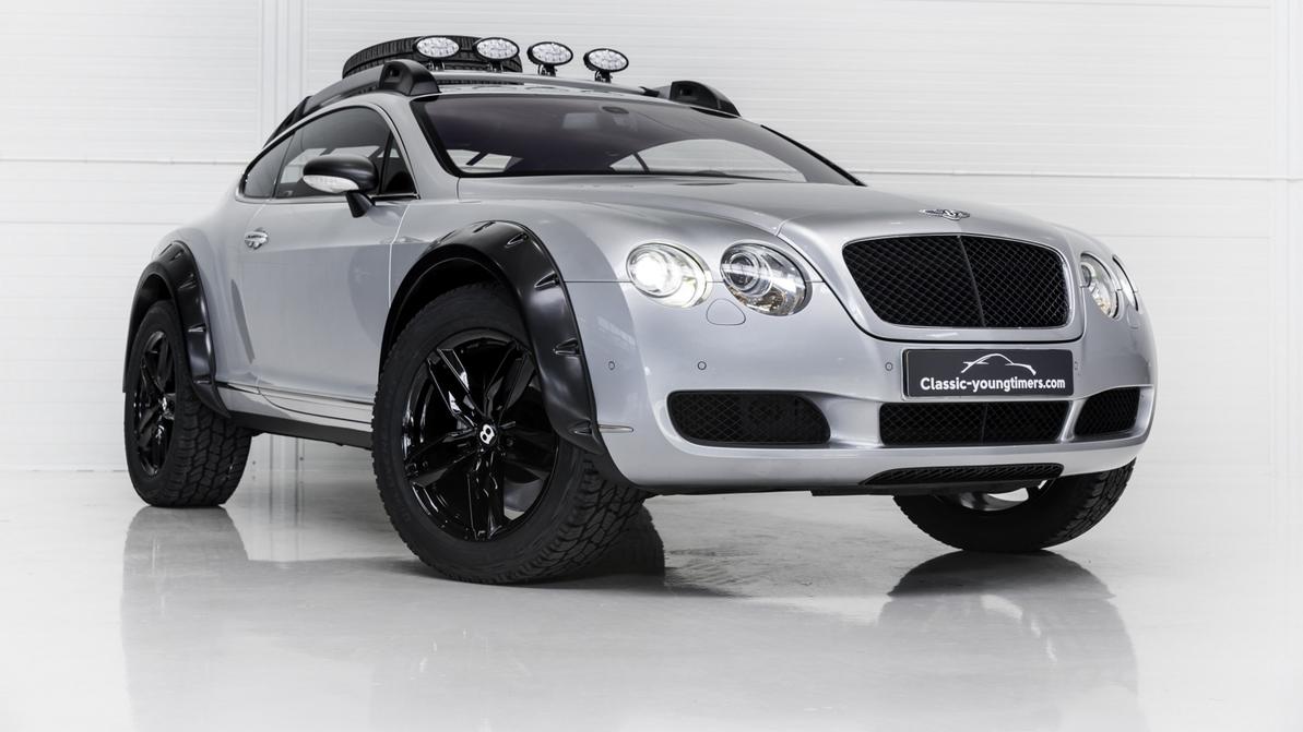 Внедорожный Bentley Continental GT выставили на продажу