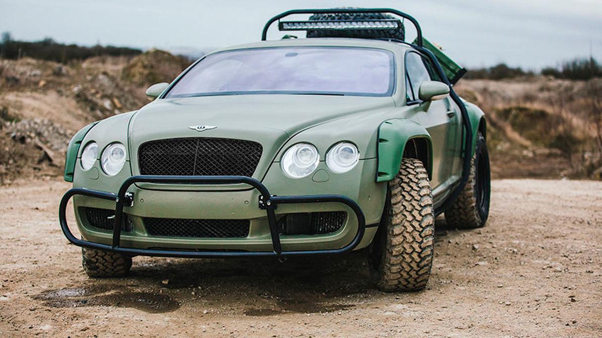 Bentley Continental GT, который построили в рамках телешоу Supercar Megabuild на канале National Geographic