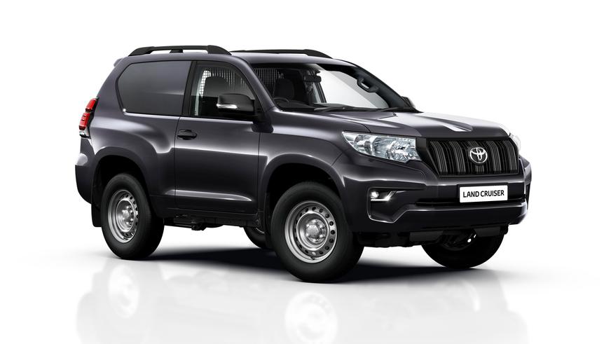 Обновлённый Prado превратили в коммерческий фургон