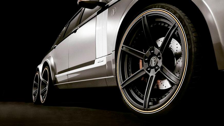 Range Rover превратили в шестиколёсный суперпикап