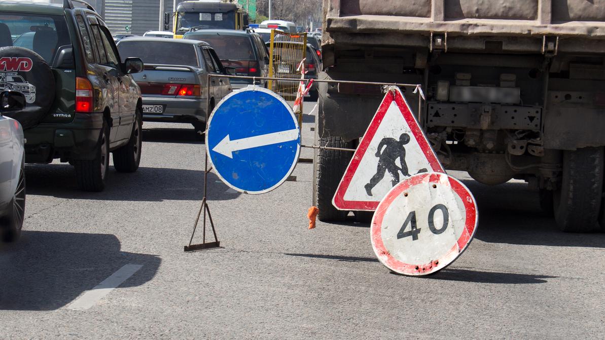 Где алматинцев ждут пробки летом 2018-го из-за ремонта дорог