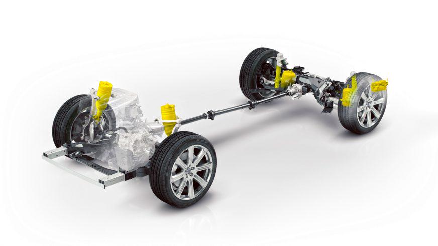 Volvo XC60 - 2017 - шасси