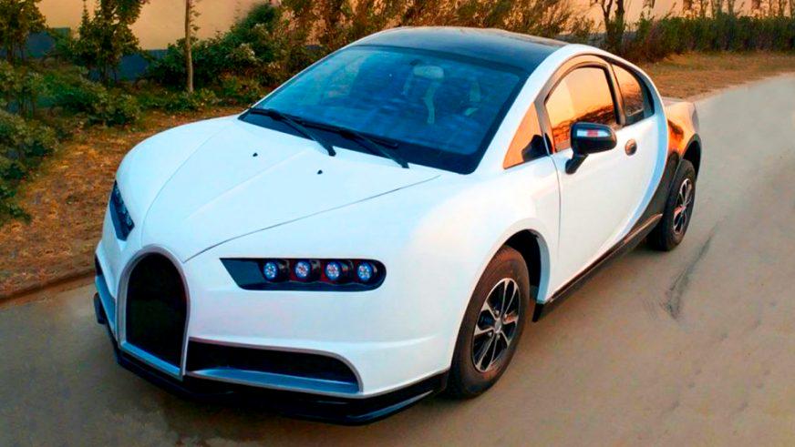 В Китае выпустили копию Bugatti Chiron