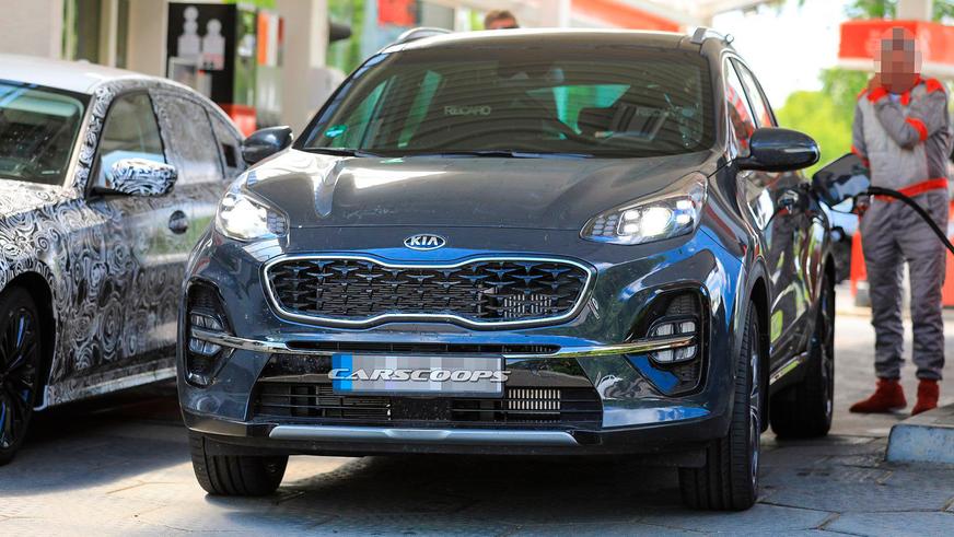 Раскрыт дизайн обновлённого Kia Sportage