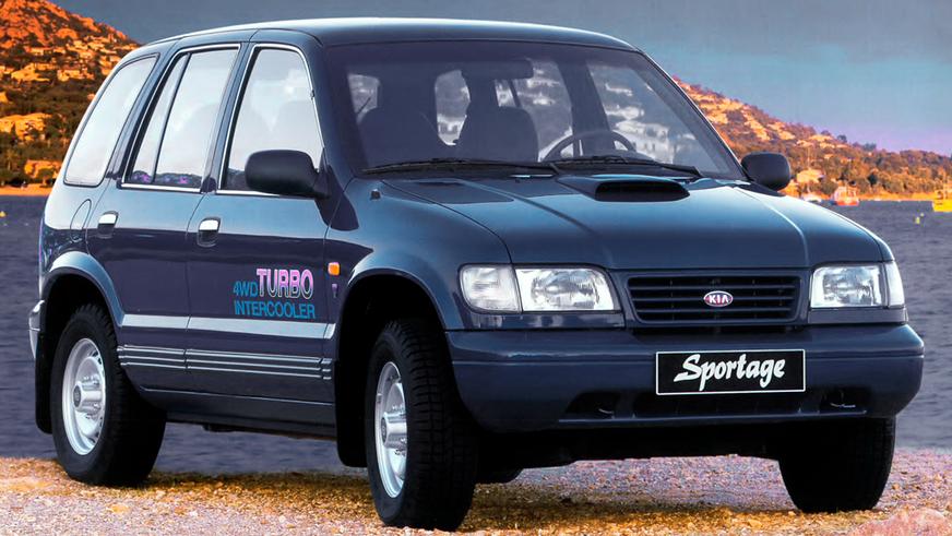 1993 жыл. Kia Sportage-дің алғашқы буыны (JM)