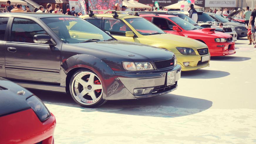 Автошоу прямо на «Медеу»