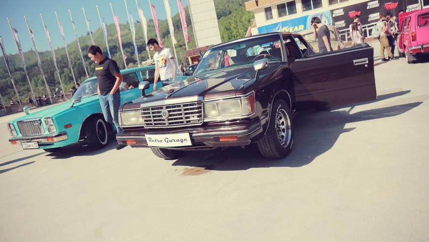 Автошоу прямо на «Медеу»