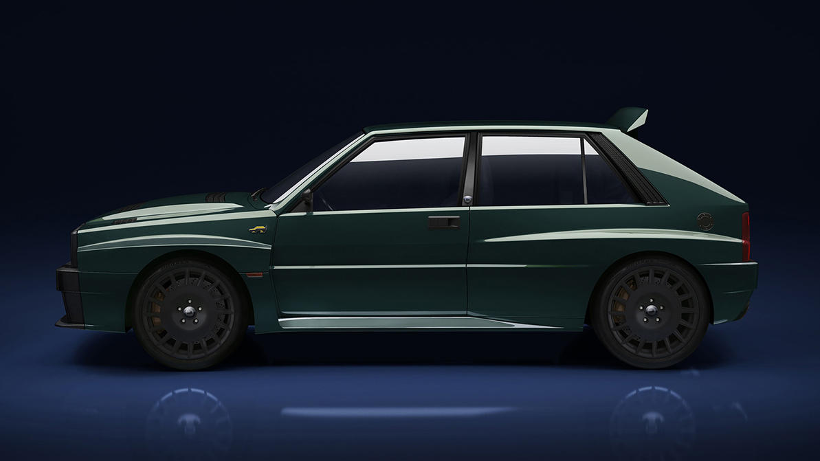 Возрождённая Lancia Delta Integrale лишилась двух дверей