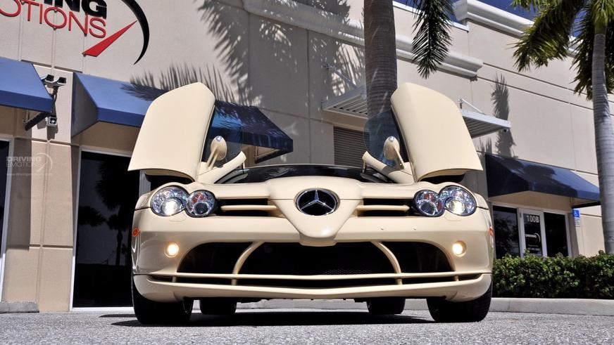 На продажу выставлен уникальный Mercedes-Benz SLR McLaren