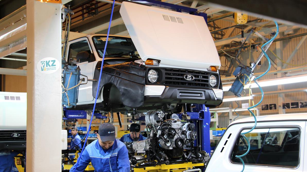 На 92 % выросли продажи машин казахстанской сборки