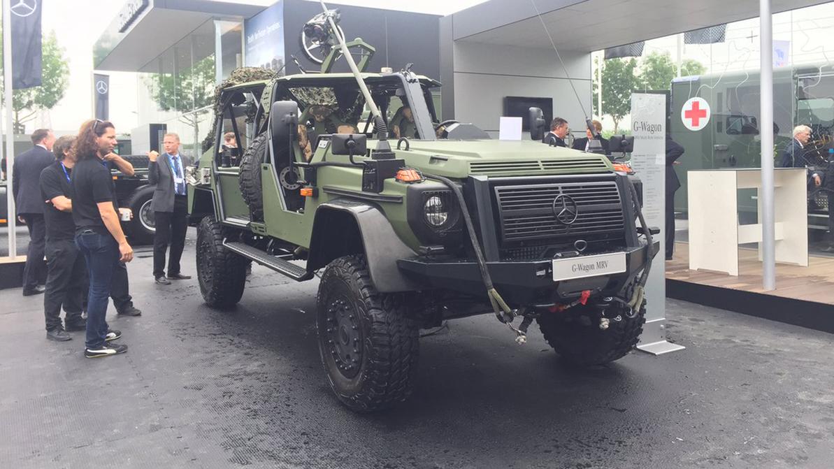 Для военных создали новую версию Mercedes-Benz G-Class