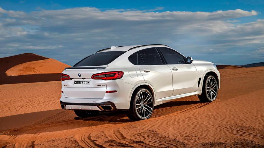 Новый BMW X6 засекли на тестах