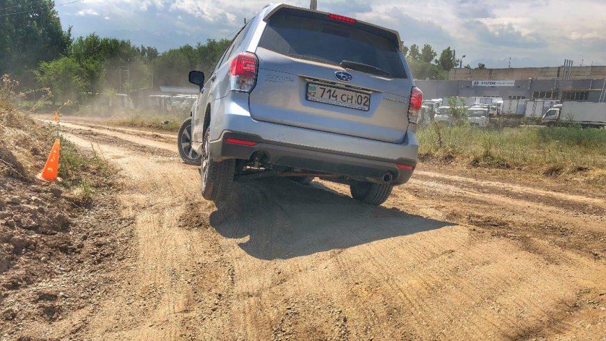 Как прошёл тест-драйв кроссоверов Subaru