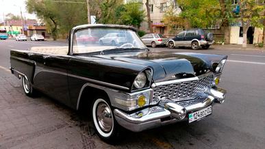 Кабриолет ГАЗ-13 «Чайка» с мотором Toyota выставили на продажу