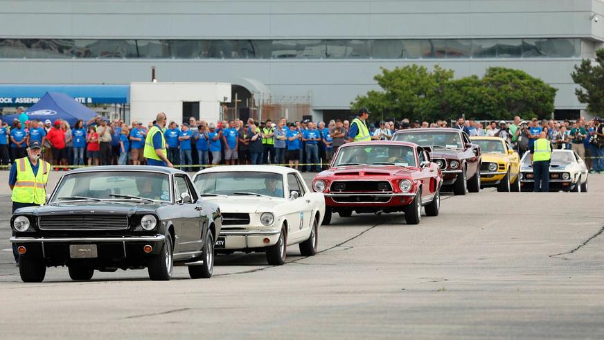 Компания Ford выпустила 10-миллионный Mustang