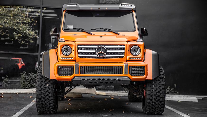 Мандариновый Mercedes-Benz G550