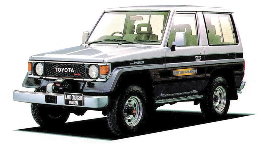 1987 год — Toyota Land Cruiser Prado (70)
