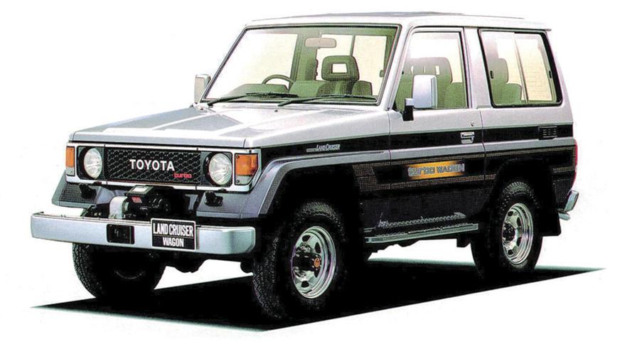 1987 год — Toyota Land Cruiser Prado (70)