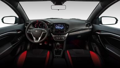 Первые изображения интерьера Lada Vesta Sport