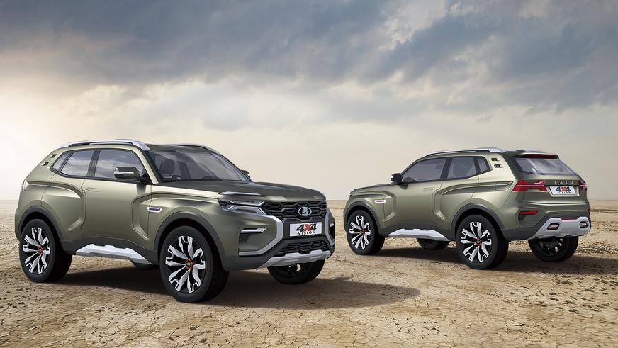 Как будет выглядеть будущая Lada 4x4?